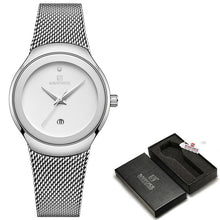 Load image into Gallery viewer, Luxury Brand Watch Women  Ladies Full Steel Mesh Strap Waterproof Watches
